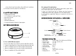 Preview for 6 page of KLARBACH LB30806WE Instruction Manual