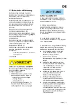 Preview for 7 page of KLARBACH VT 36001 ch Instruction Manual