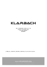 Preview for 44 page of KLARBACH VT 36001 ch Instruction Manual