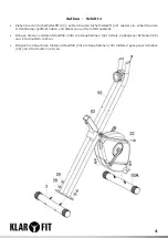 Предварительный просмотр 4 страницы Klarfit 10009111 Manual