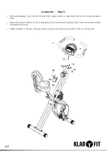 Предварительный просмотр 17 страницы Klarfit 10009111 Manual