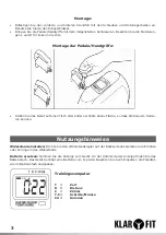 Preview for 3 page of Klarfit 10009710 Manual