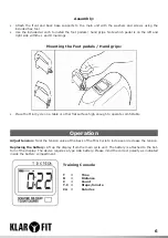 Preview for 6 page of Klarfit 10009710 Manual