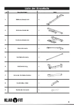 Предварительный просмотр 4 страницы Klarfit 10021819 Manual