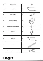 Предварительный просмотр 8 страницы Klarfit 10021819 Manual