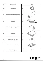 Предварительный просмотр 9 страницы Klarfit 10021819 Manual