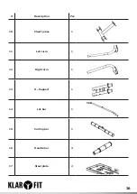 Предварительный просмотр 26 страницы Klarfit 10021819 Manual