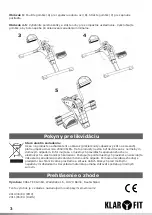 Предварительный просмотр 3 страницы Klarfit Spinmin PRO Quick Start Manual