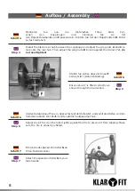 Предварительный просмотр 5 страницы Klarfit Tourek Instructions Manual