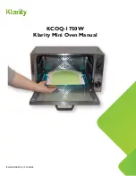 Предварительный просмотр 1 страницы KLARITY COQ-1750W Manual