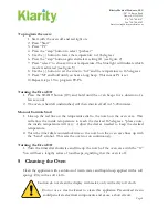 Preview for 6 page of KLARITY KEL-1100 User Manual