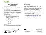 Preview for 1 page of KLARITY Supine Breast System Instructions For Use