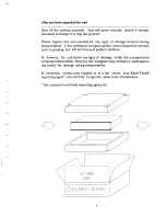 Предварительный просмотр 5 страницы Klark Teknik DN 726 Operating And Service Information