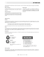 Предварительный просмотр 8 страницы Klark Teknik DN370 Operator'S Manual