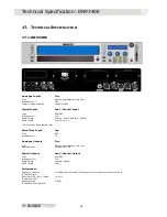 Предварительный просмотр 74 страницы Klark Teknik HELIX DN9340E Operator'S Manual