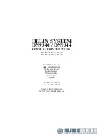 Klark Teknik HELIX SYSTEM DN9340 Operator'S Manual предпросмотр