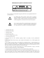 Предварительный просмотр 3 страницы Klark Teknik HELIX SYSTEM DN9340 Operator'S Manual