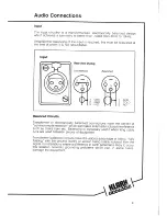 Предварительный просмотр 10 страницы Klark Teknik Jade One MK II Operating And Service Information