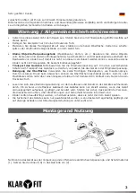 Preview for 2 page of KLAROFIT Spinmin PRO 10030856 Manual