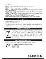 Preview for 7 page of Klarstein 10004346 Use And Operation