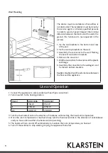 Preview for 9 page of Klarstein 10006586 Manual