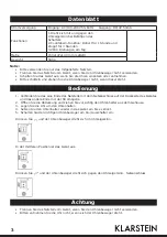 Preview for 3 page of Klarstein 10006662 Manual