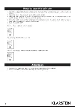 Preview for 7 page of Klarstein 10006662 Manual