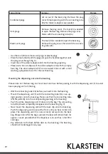 Предварительный просмотр 19 страницы Klarstein 10010176 Manual