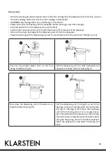 Предварительный просмотр 22 страницы Klarstein 10010176 Manual