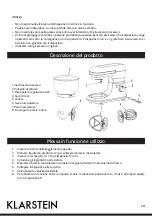 Предварительный просмотр 20 страницы Klarstein 10011632 Instruction Manual