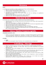 Preview for 2 page of Klarstein 10012240 Instructions Manual