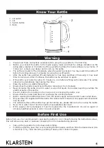 Preview for 6 page of Klarstein 10012348 Manual