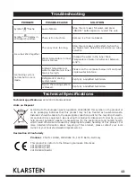 Предварительный просмотр 12 страницы Klarstein 10020109 Manual