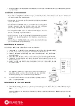 Предварительный просмотр 8 страницы Klarstein 10021682 Manual