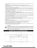 Предварительный просмотр 4 страницы Klarstein 10027045 User Manual