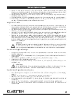 Preview for 16 page of Klarstein 10027045 User Manual