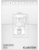 Preview for 1 page of Klarstein 10027585 User Manual