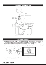 Preview for 6 page of Klarstein 10027691 Manual