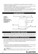 Preview for 3 page of Klarstein 10027887 Manual