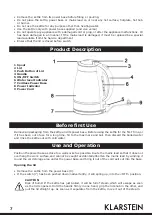 Preview for 7 page of Klarstein 10027887 Manual