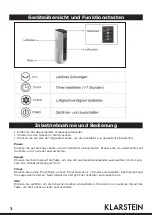 Предварительный просмотр 3 страницы Klarstein 10027948 Manual