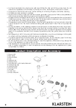 Предварительный просмотр 9 страницы Klarstein 10028001 Manual