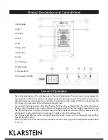 Предварительный просмотр 6 страницы Klarstein 10028027 Operating Instructions Manual