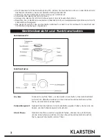 Preview for 3 page of Klarstein 10028043 User Manual