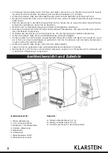 Preview for 3 page of Klarstein 10028129 Manual