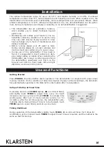 Предварительный просмотр 16 страницы Klarstein 10028185 Manual