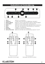 Предварительный просмотр 4 страницы Klarstein 10028190 Manual