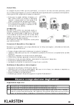 Предварительный просмотр 24 страницы Klarstein 10028190 Manual