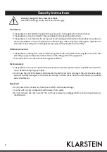 Preview for 7 page of Klarstein 10028323 Manual