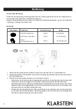 Preview for 5 page of Klarstein 10028561 Manual